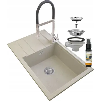 Granitový dřez Jednokomorový dřez Granitan granit béžový