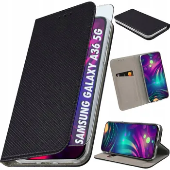 Pouzdro na mobilní telefon Flipové pouzdro pro Samsung Galaxy A36 5G + Sklo 9H - Pouzdro Magnetické