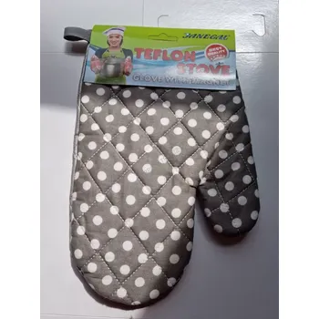 Pečicí papír Kuchyňská chňapka teflonová + bavlněná s magnetem a poutkem (motiv 13) 1 ks