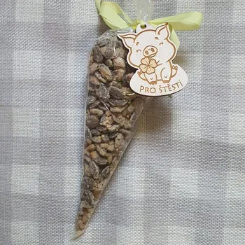 Dýně loupaná v karamelu ručně pražené s talismanem zdarma 100 gramů