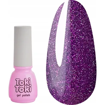 Lak na nehty Odrazivý hybridní lak Toki-Toki Cosmo 16 fialový 5 ml
