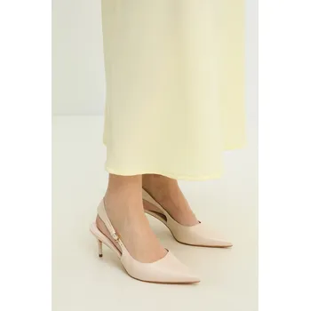 Dámské lodičky Kožené lodičky Answear.LAB béžová barva 439034CAB01 01X, EUR 41