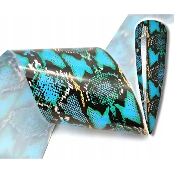 Fólie na nehty - Transferová fólie 10cm x 4cm - Had