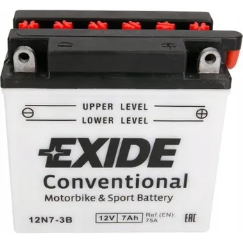 Motobaterie Akumulátor EXIDE 12V 7Ah 12N7-3B