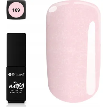 Lak na nehty Hybridní lak Flexy 169 růžový 4,5 g na nehty, TPO free