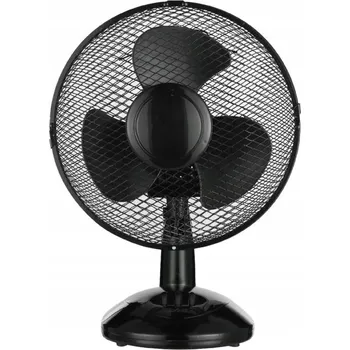 Vzduchotechnika Stolní ventilátor VIMAR VĚTRÁK VENTILÁTOR STOJÍCÍ ČERNÝ 23 cm VIMAR černý