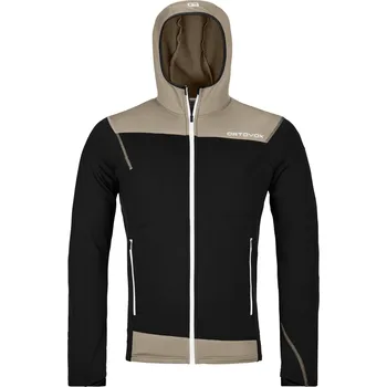 Pánská mikina Ortovox Fleece Light Hoody Men's Barva: Black Raven, Velikost: S