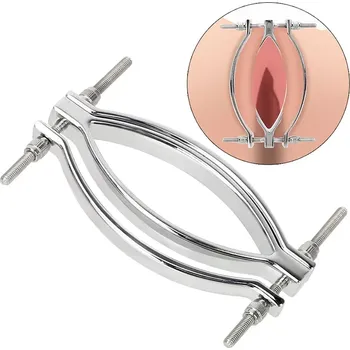 Roztahovač vagíny se svorkami na pysky