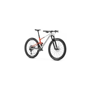 Horské kolo MONDRAKER MONDRAKER F-Podium Carbon R, bunker grey/flame red/vortex grey, 2024, Velikost XL
