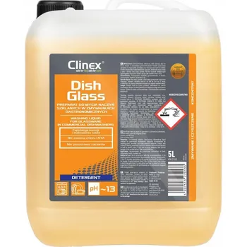 Mycí prostředek CLINEX DishGlass Čisticí prostředek do myčky na skleněné nádobí 5L