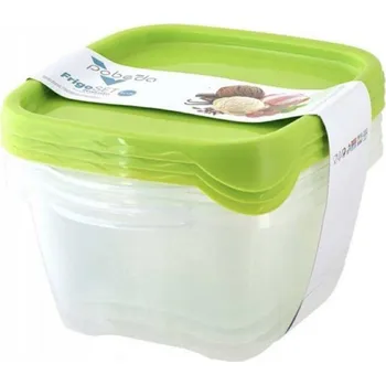 Dóza na potraviny Sada 3 plastových dóz na potraviny