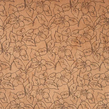 Strima Washed Corduroy Printed - Flowers, Stone