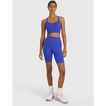 Dámské legíny Kraťasy tréninkové kraťasy a cyklistické legíny 4F modré XS/S