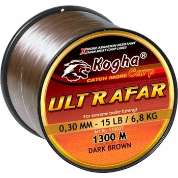 Kogha vlasec Carp Ultrafar hnědý 0.40mm 25lbs 730m