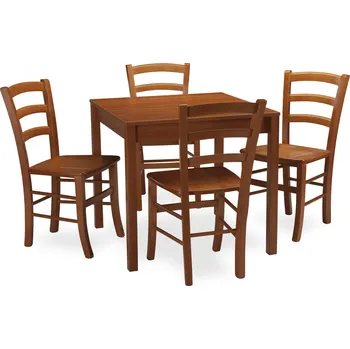 Jídelní set mi-ko Jídelní set stůl GASTRO / židle VENEZIA třešeň