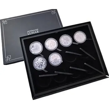 Exkluzivní sada Lunar III 12 Year Collection 2 Oz PROOF SET 6 x 2 Oz (2020 - 2031)