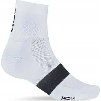 Pánské ponožky Ponožky GIRO CLASSIC RACER white black M (40-42)