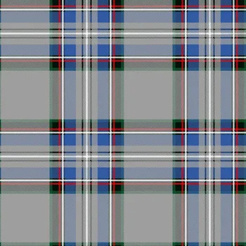 Strima Cute Fleece Print - Checks, Denim