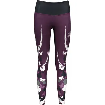 Dámské kalhoty Dámské dlouhé legíny premium ALTISPORT VOJ/ALW022LEG01 FIALOVÁ M