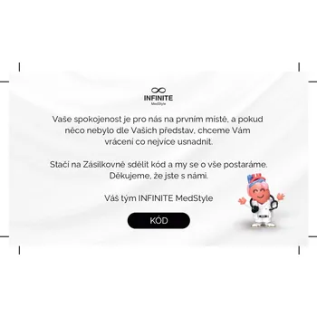 Dárková krabička Karta na vrácení zboží