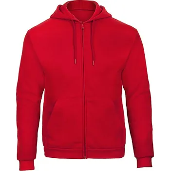 Pánská mikina B&amp;C Unisex mikina WUI25 Red XS