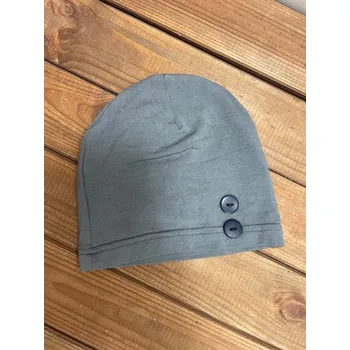 Čepice Bambusová čepice - šedá, Duomamas Velikost: 48
