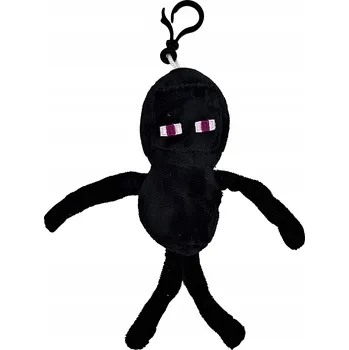 Plyšová přívěsek na klíče plyšová hračka MINECRAFT ENDERMAN přívěsek na klíče nebo batoh