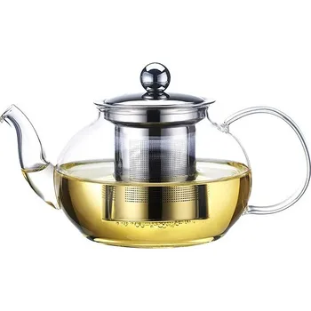 Konvice na čaj KAMILLE Konvice skleněná s nerezovým sítkem 800 ml, KM-0783M