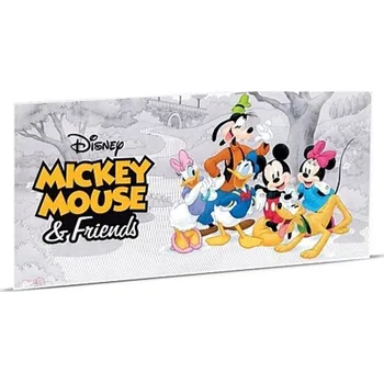 Stříbrná bankovka 5g - Disney Mickey Mouse & Friends - Kolorovaná Bankovka Mickey Mouse a přátelé