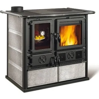 Sporák na tuhá paliva La Nordica ROSA Sinistra Reverse Petra mastkový sporák na tuhá paliva