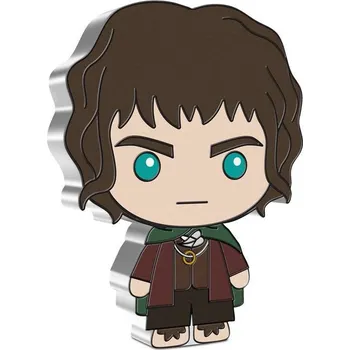 New Zealand Mint Stříbrná mince 1 oz Chibi Frodo Lord of the Rings 2021