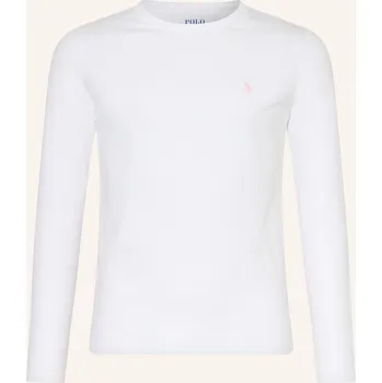 Dámské tričko Polo Ralph Lauren Dívčí Tričko S Dlouhým Rukávem, bílá, 146