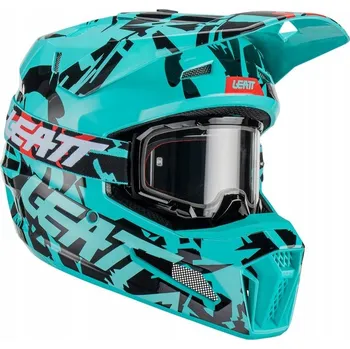 Helma na motorku Leatt moto helma 3.5 Fuel + brýle S