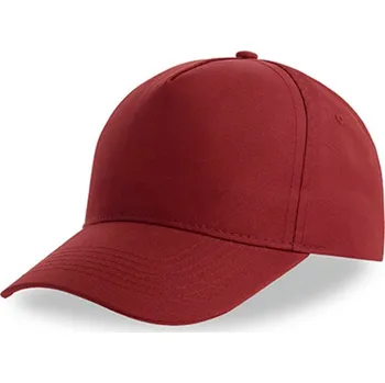 Oblečení a móda Atlantis Recy Five Cap Unisex kšiltovka AT112 Burgundy one size