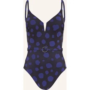 Dámské plavky Maryan Mehlhorn Dámské Plavky Blue Dots, černá / modrá, 36C