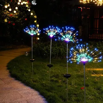 Venkovní osvětlení Kreativní solární dekorativní lampa do zahrady 120 LED