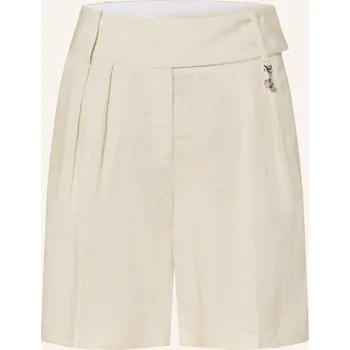 Dámské kraťasy Leger Studio Dámské Šortky Frej Se Lnem, krémová, 38