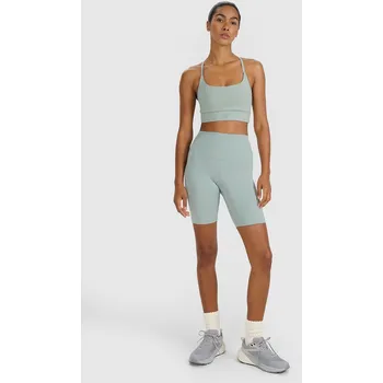 Dámské kraťasy 4F Kraťasy tréninkové kraťasy Cyklistické kalhoty Getry Zelená M