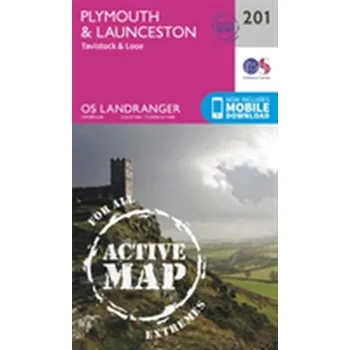 Encyklopedie Plymouth & Launceston, Tavistock & Looe - Ordnance Survey