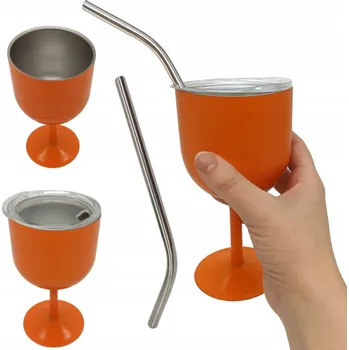 TERMOHRNEK S KOVOVÝM BRČKEM NA NÁPOJE 11,5 CM