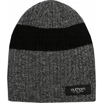 Čepice Outhorn Pánská čepice HOZ17-CAM601 Graphite L/XL