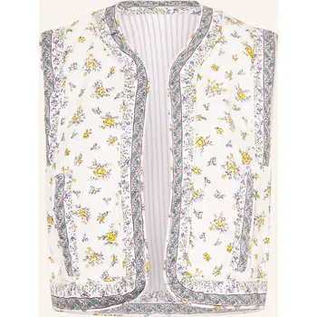 Dámská vesta Pepe Jeans Dámská Oboustranná Vesta Sol, bílá / světle...