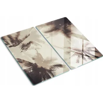 Obraz Skleněná deska tvrzená pro indukci Palmy 2x30x52