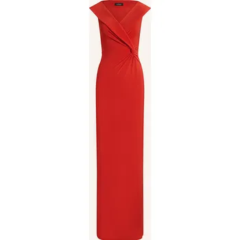 Dámské šaty Lauren Ralph Lauren Dámské Večerní Šaty Leonidas, červená, 36