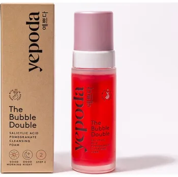 YEPODA Bubble Double čisticí pěna salicylová granátové jablko 120ml