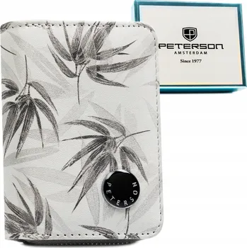 Peterson dámská peněženka z pravé kůže bílá PTN PX33-1-NPK WHITE - žena