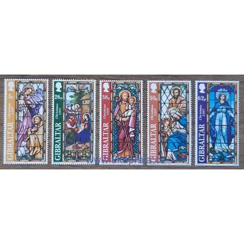 Vánoční dekorace GIBRALTAR ** 808/12 vánoční, r. 1997