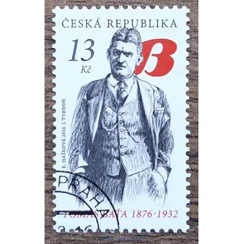 Sběratelství ČR 878 raz., Osobnosti: Tomáš Baťa (1876 – 1932), r. 2016