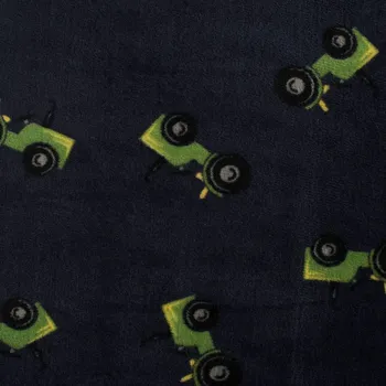 Strima Cuddle Fleece Double Face - Jeep, Navy + Uni Blue