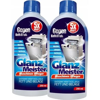 Glanz Meister Čistič myčky nádobí v tekuté formě 250 ml x2